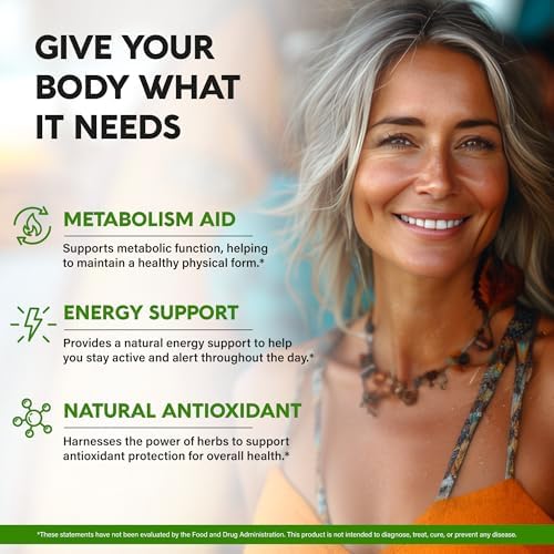 Extracto de Té Verde - 50% EGCG, Extracto Extra Fuerte 20:1 - Suplemento Natural con Granos de Café Verde y Vinagre de Sidra de Manzana - Apoyo - imagen 3