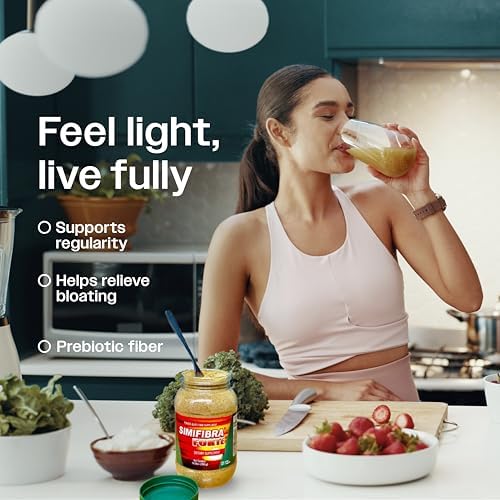 Suplemento de Fibra Dietética Simifibra Forte MX en Polvo 300g - Apoya la Salud Digestiva y el Control de Peso - imagen 5
