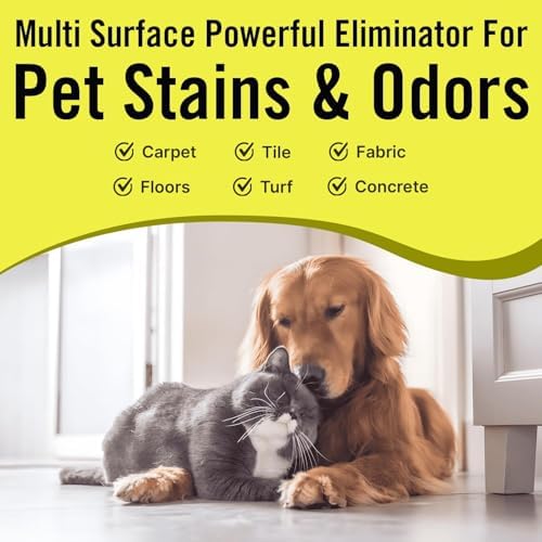 Limpiador Cítrico de Enzimas Probióticas Multiusos, 1/2 Galón (64 oz.) - Eliminador de Manchas y Olores para Mascotas - Concentrado - Profesional y - imagen 6