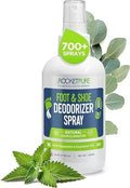 Rocket Pure Desodorante Natural para Pies y Zapatos, Eliminador de Olores con Aceites Esenciales, Menta, 4 fl oz (Paquete de 1) - imagen 1