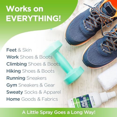 Rocket Pure Desodorante Natural para Pies y Zapatos, Eliminador de Olores con Aceites Esenciales, Menta, 4 fl oz (Paquete de 1) - imagen 6
