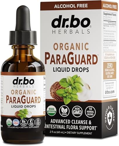 ParaGuard Cleanse Líquido Orgánico Detox - Suplemento Guardián Intestinal para Humanos con Extracto de Nogal Negro, Ajenjo, Clavo y Orégano - - imagen 1