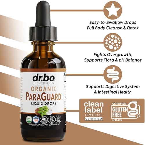 ParaGuard Cleanse Líquido Orgánico Detox - Suplemento Guardián Intestinal para Humanos con Extracto de Nogal Negro, Ajenjo, Clavo y Orégano - - imagen 2