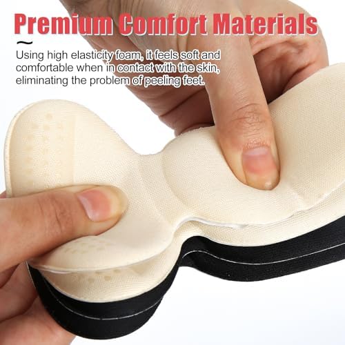 Plantillas PHIXBEAR para Zapatos Grandes y Sueltos, Alivio del Dolor, Anti-deslizantes y Ampollas, Inserciones de Cojín para Ajustar Calzado (4 - imagen 5