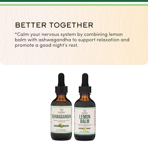 Gotas Orgánicas de Ashwagandha para Alivio del Estrés (1,200mg, 60 Porciones) Tinctura de Ashwagandha para Soporte Adrenal y Manejo de Cortisol - imagen 7