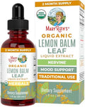 Extracto Líquido de Hoja de Melisa MARYRUTH'S Organics | Apoyo al Ánimo | Relajación | Herbal Nervino | Tinte de Melisa | Orgánico USDA | Vegano | - imagen 1