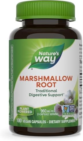 Raíz de Malvavisco Premium de Nature's Way, 960 mg por porción, 100 cápsulas vegetales - imagen 1