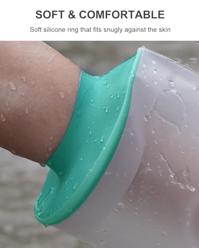 Cubiertas Impermeables para Yeso EuyiHlybt para Ducha, Protector Reutilizable para Brazo, Cómodo y Suave para Vendajes y Curaciones - imagen 2