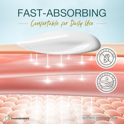 Crema Antifúngica para Picazón en la ingle, Tiña, Psoriasis y Pie de Atleta – Alivio Extra Fuerte para Piel Irritada y Ardor – Fórmula de Acción - imagen 5