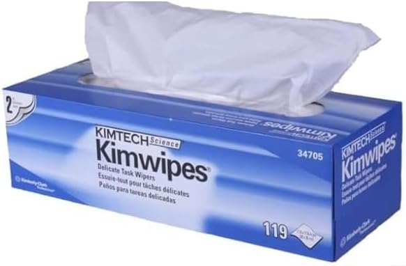 Toallitas KIMTECH Science Kimwipes para Tareas Delicadas - 2 Capas, 120 Toallitas por Caja - imagen 1