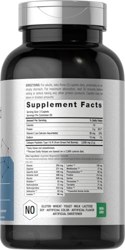 Complejo de Aminoácidos Horbäach 3000mg | 250 Tabletas | Suplemento Sin OGM y Libre de Gluten - imagen 2