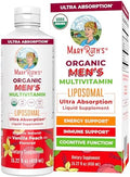 Multivitamínico para hombres MaryRuth Organics | Sin azúcar | Vitaminas líquidas | Suplemento de apoyo inmunológico | Salud cognitiva y bienestar - imagen 1