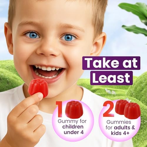 Gomitas de Saúco Cure24 con Vitamina C y Zinc para Niños y Adultos, X3 Apoyo Inmunológico, Sabores Naturales, Veganas, No GMO, Hechas en EE. UU. (60) - imagen 3