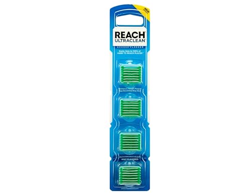 Flosser REACH Ultraclean Snap-On con Cabezal Refil 28 piezas, Pack para Cuidado Oral, Sabor Menta 1 pieza - imagen 4