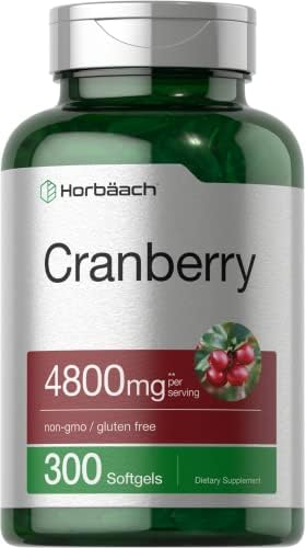 Píldoras de Arándano Horbäach | 300 Softgels | Suplemento Sin OGM y Libre de Gluten | Extracto de Concentrado - imagen 1