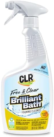 Limpiador Espumoso para Baño CLR Brands® Brilliant Bath, Sin Colorantes ni Fragancias, Elimina Sarro y Manchas de Agua Dura, 26 Oz - imagen 1