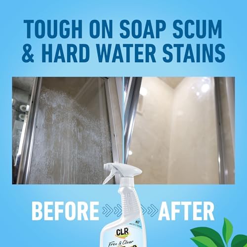 Limpiador Espumoso para Baño CLR Brands® Brilliant Bath, Sin Colorantes ni Fragancias, Elimina Sarro y Manchas de Agua Dura, 26 Oz - imagen 4