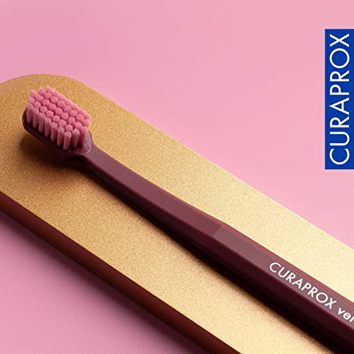 Cepillo de dientes Curaprox CS 12460 Velvet Soft – Cuidado suave de encías | Limpieza ultra suave con 12,460 filamentos | Paquete individual, color - imagen 6