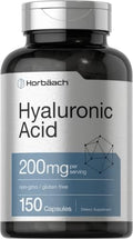 Suplemento de Ácido Hialurónico Horbäach | 200 mg | 150 Cápsulas | Suplemento Sin OGM y Libre de Gluten - imagen 1