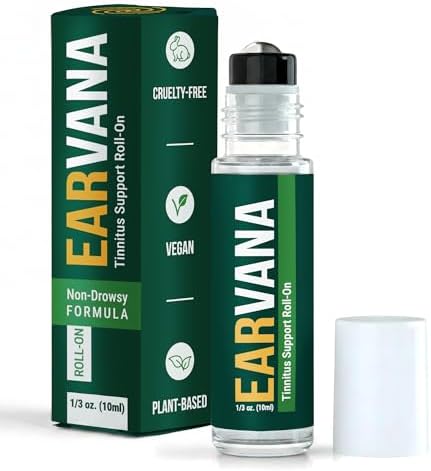 EarVana Roll-On Calmante para Oídos – Mezcla de Aceites Esenciales para Sensación de Quietud y Tranquilidad – Tópico Aromático Soothing – 10ml, Hecho - imagen 1