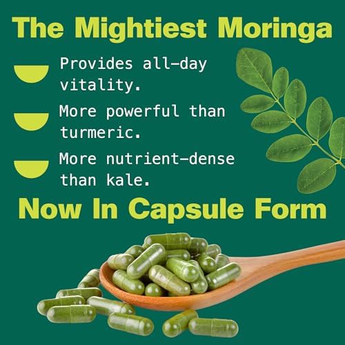 Cápsulas Orgánicas de Moringa KULI KULI, 60 Unidades - imagen 6