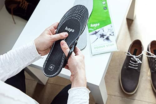 Juego de 6 Plantillas Antiodor con Carbón Absorbente | Insertos para Zapatos | Kaps Odour Stop | Se Pueden Cortar al Tamaño - imagen 2