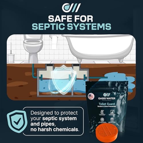 Tableta para tanque de inodoro Toilet Guard (1 tableta) | Rendimiento de hasta 180 días | Reduce marcas de agua dura y acumulación de minerales | - imagen 7