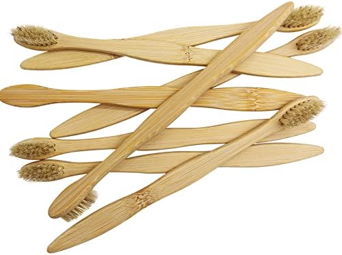Cepillo de Dientes N-amboo de Bambú con Cerda de Jabalí 100% Biodegradable - Paquete de 8 Piezas - imagen 5