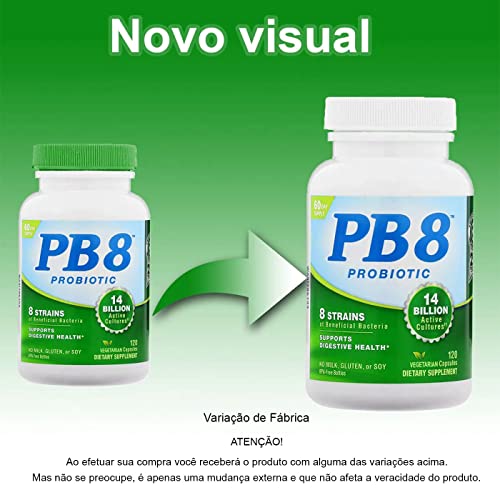 Nutrition Now Pb8 Acidophilus Veg, Cápsulas, 120 piezas - imagen 3