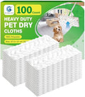 Toallitas Secas de Limpieza GLIMGLINT para Swiffer, Refil desechable para trapeador, 100 piezas, ideales para pisos de madera, pelo de mascotas y - imagen 1