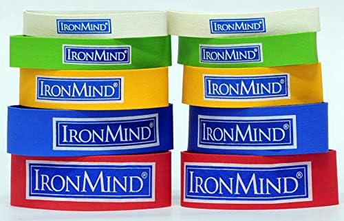Paquete de 10 bandas Expand-Your-Hand de IronMind: Di adiós al dolor de codo - Previene, rehabilita y reduce el dolor del codo de tenista y túnel - imagen 2