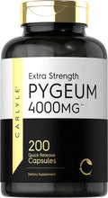 Cápsulas de Corteza de Pygeum Africanum Carlyle | 200 Unidades | Extracto de Alta Potencia | Suplemento No GMO y Libre de Gluten - imagen 1