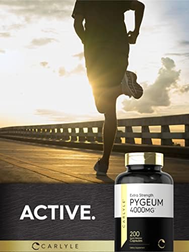Cápsulas de Corteza de Pygeum Africanum Carlyle | 200 Unidades | Extracto de Alta Potencia | Suplemento No GMO y Libre de Gluten - imagen 6