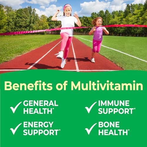 Multivitamínico Infantil con Hierro y Minerales - Tabletas Masticables Sabor Frutas Mixtas - Vegetariano, Sin OGM, Sin Nueces - 120 Tabletas - imagen 4
