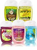 Gel Antibacterial para Manos Bath and Body Works 5-Pack PocketBac, Aromas Variados, 1 oz cada uno - imagen 1