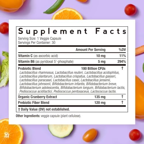 Probioticos para Mujeres Doctor's Recipes, 100 Mil Millones CFU, 18 Cepas, Prebióticos, Arándano, P-5-P y VC, Soporte Vaginal, Digestivo e - imagen 2