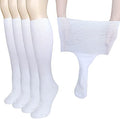 Calcetas Extra Anchas CIRZUEX para Linfoedema, Pies e Piernas Hinchadas, Calcetas Bariátricas, para Botas de Yeso, Diabéticas, 2 Pares - imagen 1