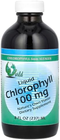 World Organic - Clorofila Líquida 100mg, 8 oz líquido - imagen 1