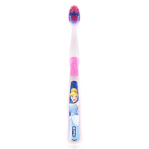 Cepillo de Dientes Oral-B Nueva Princesa para Niñas, Extra Suave, 3 Años+, Pack de 6 (Personajes Variados) - imagen 5