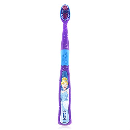 Cepillo de Dientes Oral-B Nueva Princesa para Niñas, Extra Suave, 3 Años+, Pack de 6 (Personajes Variados) - imagen 6