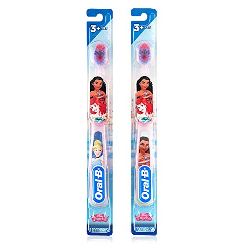 Cepillo de Dientes Oral-B Nueva Princesa para Niñas, Extra Suave, 3 Años+, Pack de 6 (Personajes Variados) - imagen 7