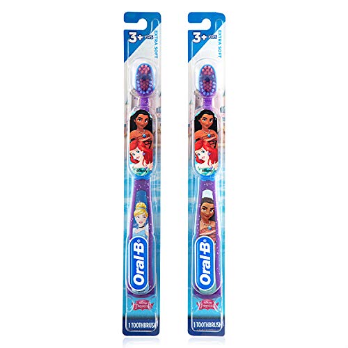 Cepillo de Dientes Oral-B Nueva Princesa para Niñas, Extra Suave, 3 Años+, Pack de 6 (Personajes Variados) - imagen 8
