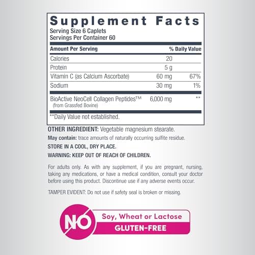 Píldoras de Colágeno NeoCell | 360 Tabletas | con Vitamina C | Suplemento para Mujeres y Hombres - imagen 4
