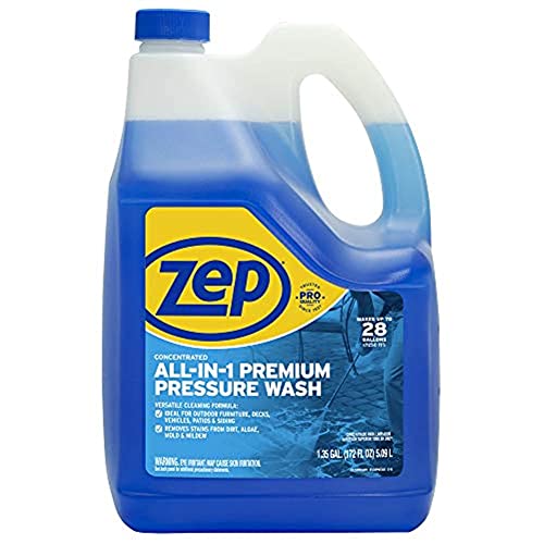 Concentrado Premium para Lavado a Presión Zep All-in-1 (172 Fl. Oz/5.09L), color azul - imagen 1