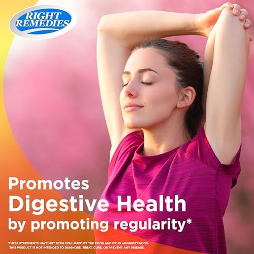Cápsulas de Fibra Diaria 3 en 1 RIGHT REMEDIES, Psyllium Husk 500mg, Suplemento Dietético a Base de Plantas, (320 Cápsulas), Salud Digestiva - imagen 4