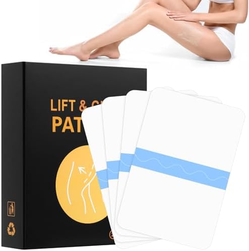 Parches Lifting para Piernas, Abdomen, Glúteos y Brazos - Cinta Impermeable para Piel Flácida, 20 Piezas, Nueva Transparente 2026 - imagen 1