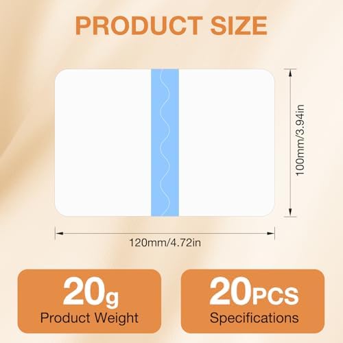 Parches Lifting para Piernas, Abdomen, Glúteos y Brazos - Cinta Impermeable para Piel Flácida, 20 Piezas, Nueva Transparente 2026 - imagen 7