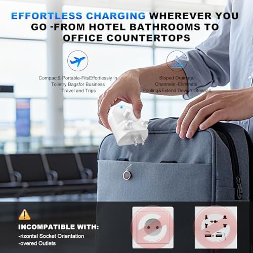 Cargador para Cepillo de Dientes Eléctrico Oral-B, Compatible con io4/io5/io6, Genius 8000/9000, Pro 1000/2000/3000/5000 | Base de Carga Impermeable - imagen 2