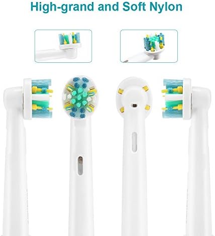 Cabezas de Repuesto para Cepillo de Dientes Eléctrico Oral-B Pro 1000, 3000, 5000, 7000 y Vitality Floss Action, 8 Piezas con Fundas - imagen 2