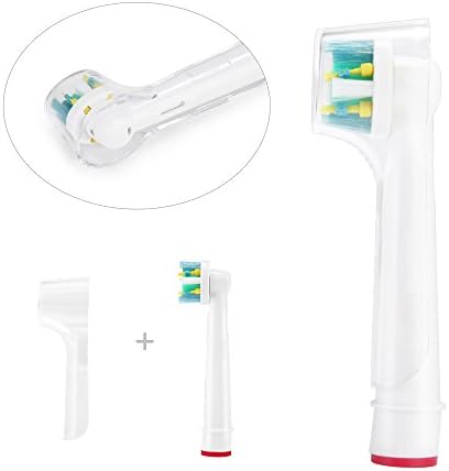 Cabezas de Repuesto para Cepillo de Dientes Eléctrico Oral-B Pro 1000, 3000, 5000, 7000 y Vitality Floss Action, 8 Piezas con Fundas - imagen 5